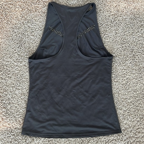Active wear top with cut outs grey size S - Picture 3 of 3